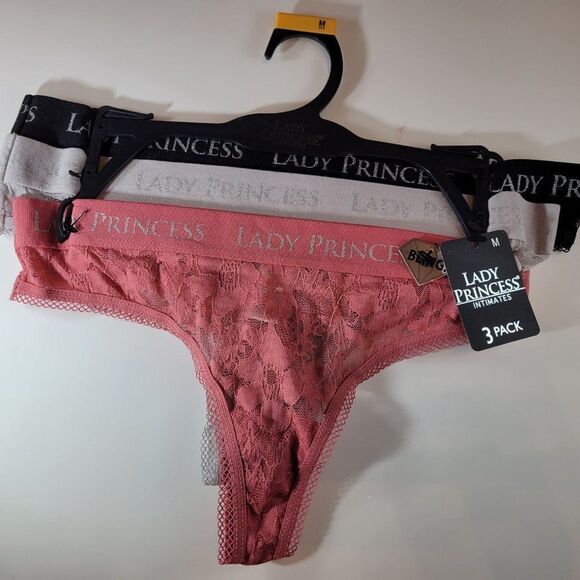 BRAND NEW LADY PRINCESS 3-PACK INTIMATES WOMEN"S PANTIE SETS - Picture 3 of 9